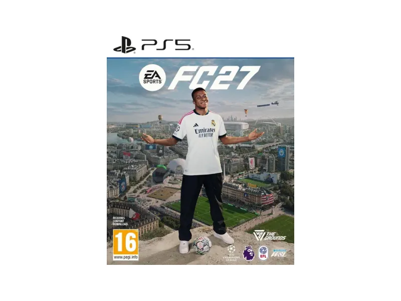 FC 27 PS5 Game CD | Next Generation Football Simulation with Realistic Matches | Tactical Gameplay |Team Building | Competitive Soccer Battles & Immersive Sports Action | ps game for Football Fans | playstation 5 games with Sports Gameplay