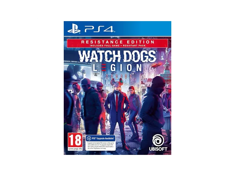 Watch Dogs Legion Resistance Edition PS4 (Free PS5 Upgrade)
