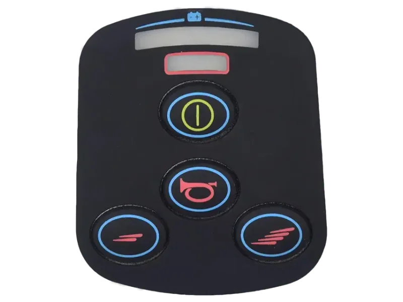 AlveyTech 4 Key VSI Joystick Controller Keypad - ActiveCare Medical Catalina, Jazzy 1101, Jet, Merits, Quickie, Revolution Mobility, Shoprider, Power Chair Scooter Replacement Rubber 4-Button DIY Pad