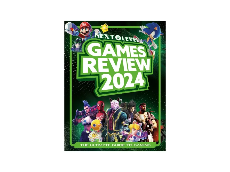 Next Level Games Review 2024: A bumper, illustrated, and annual gaming guide packed with over 150 video games – plus a special eSports chapter – the perfect gift for teens and adults!