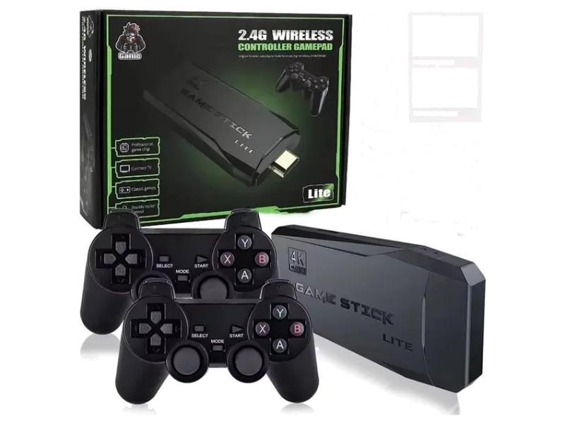 M8 Retro 4K HDMI Game Stick Console 64GB 20000+Retro Game Exclusive Edition D125 Exclusive Edition
