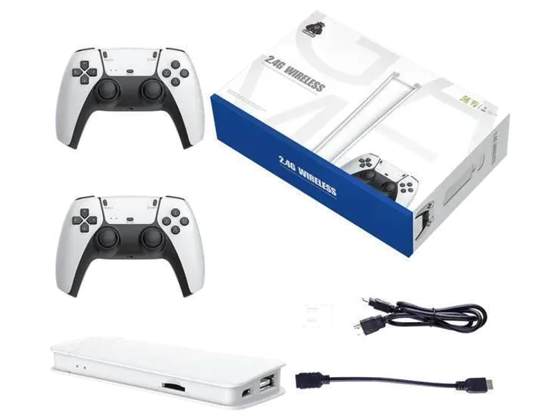 M15 Retro Game Stick Console Pro 2.4g Dual Wireless Game With 4k hd Game Stick_C 25th Anniversary Edition