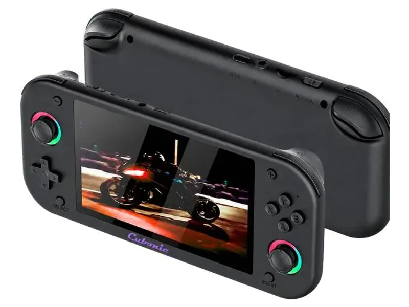 Cubonic VividGo M26 Console| HD 5.1" Display| Dual RGB Joystick| Quadcore A7| 3000MAh USB Gamepad