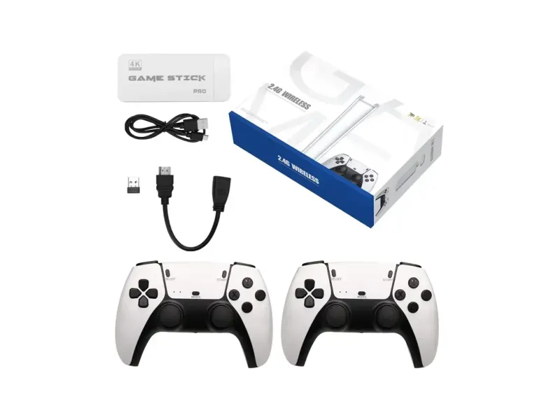 Suhavi 2.4G Wireless Controller Gamepad,4k Ultra HD Game Stick-Supports Handheld Gaming Console