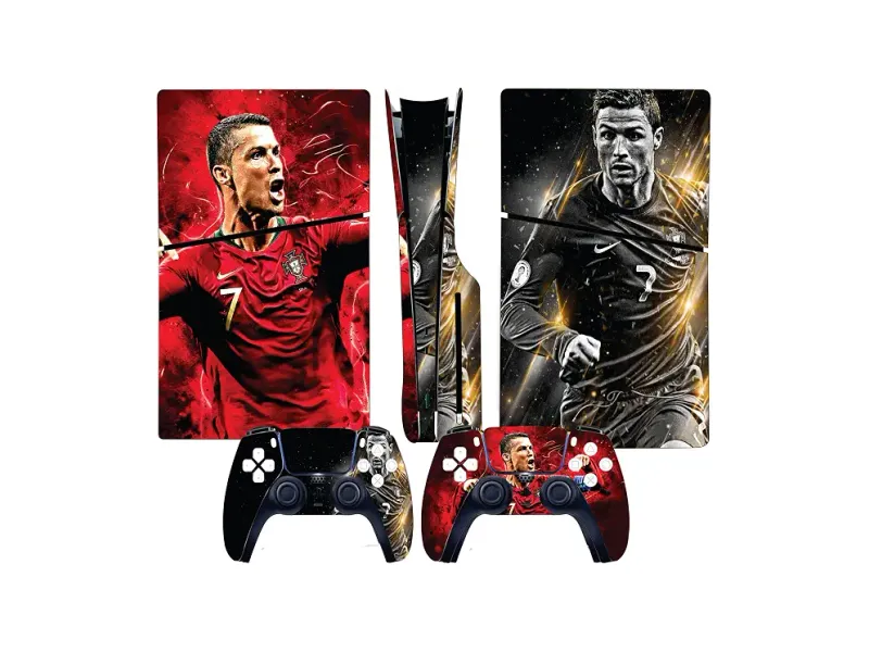 A1GRAPHGIX PS5 Slim Disk Console Controllers DP Skin Sticker Decals Compatible with PS5 Slim Disc Console Skin