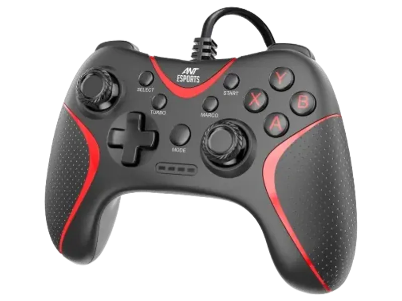 ANT ESPORTS GPL200 WIRED GAMING CONTROLLER GAME CONTROLLER JOYSTICK WITH DUAL-VIBRATION
