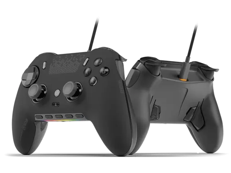 CORSAIR SCUF ENVISION WIRED PC GAMING CONTROLLER - 5 REMAPPABLE G-KEYS - REMAPPABLE BACK PADDLES - BLACK