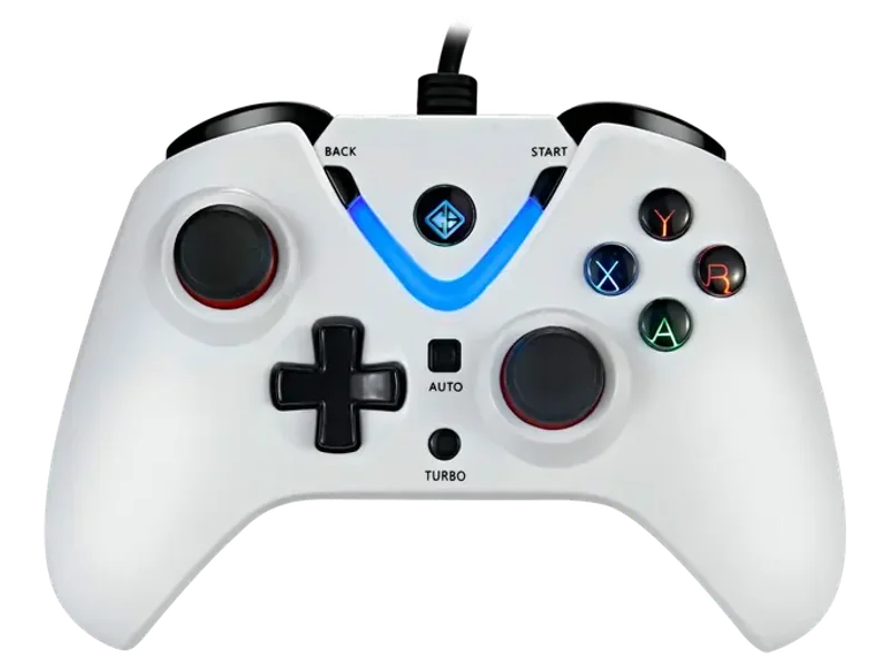 COSMIC BYTE ARES WIRED (WHITE) GAMEPAD