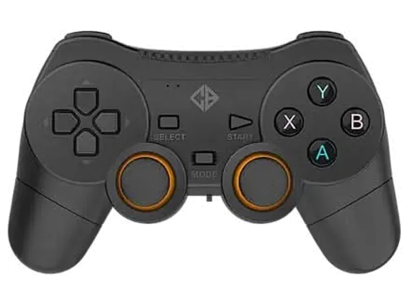 Cosmic Byte Nexus Wireless Controller for PC, AAA Removable Battery (Black)