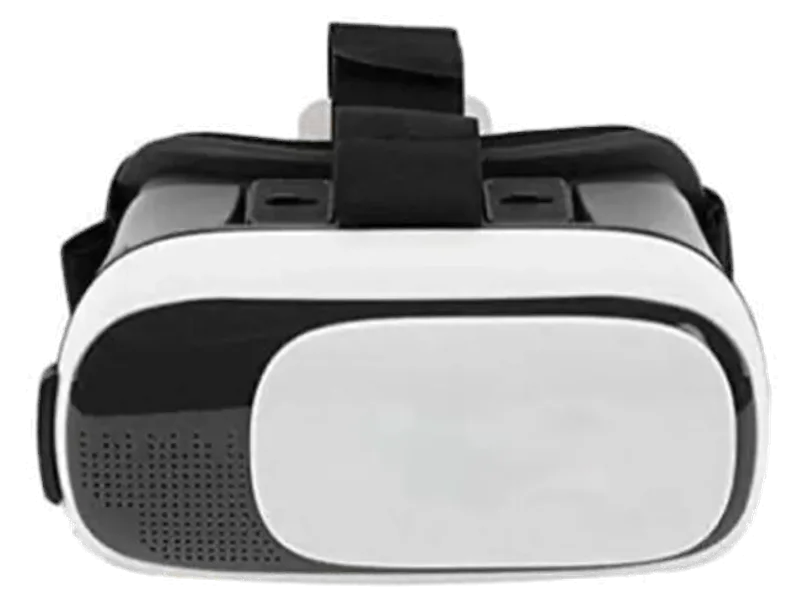 Nivoro Comfort Fit Virtual Reality Glasses 3D with Strap for All Mobile Phones 2.14 GHz AM2 2 Core Processor Designed for Mobile