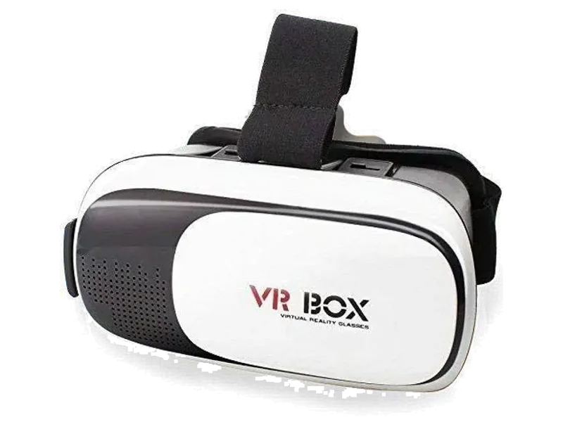 VisionGo VR Headset 360 Degree VR Box with Controller for Movies and Games 5.8 GHz AM4 2 Core Processor Designed for Mobile
