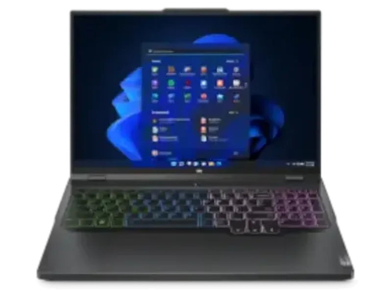 LENOVO LEGION PRO 5 AMD RYZEN 9 7945HX 16 INCH (40.64CM) WQXGA-IPS 240HZ 500NITS GAMING LAPTOP (16GB/1TB SSD/WIN 11/OFFICE 2021/NVIDIA RTX 4060 8GB/ALEXA/3 MONTH GAME PASS/ONYX GREY/2.5KG), 82WM00FEIN