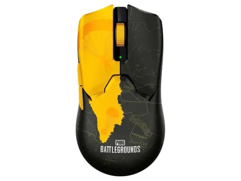 RAZER Viper V2 Pro PUBG-BattleGrounds Edition Wired Ambidextrous Gaming Mouse (RZ01-04390600-R3M1) (30000DPI/5 Macro Button) (Black)