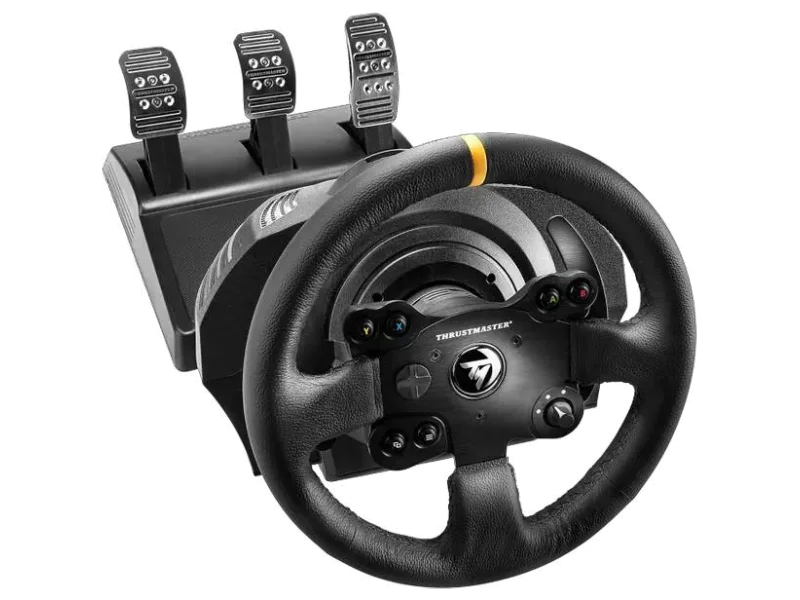 THRUSTMASTER TX Racing Wheel Leather Edition EU for Xbox PC, Force Feedback Steering Wheel Motion Controller