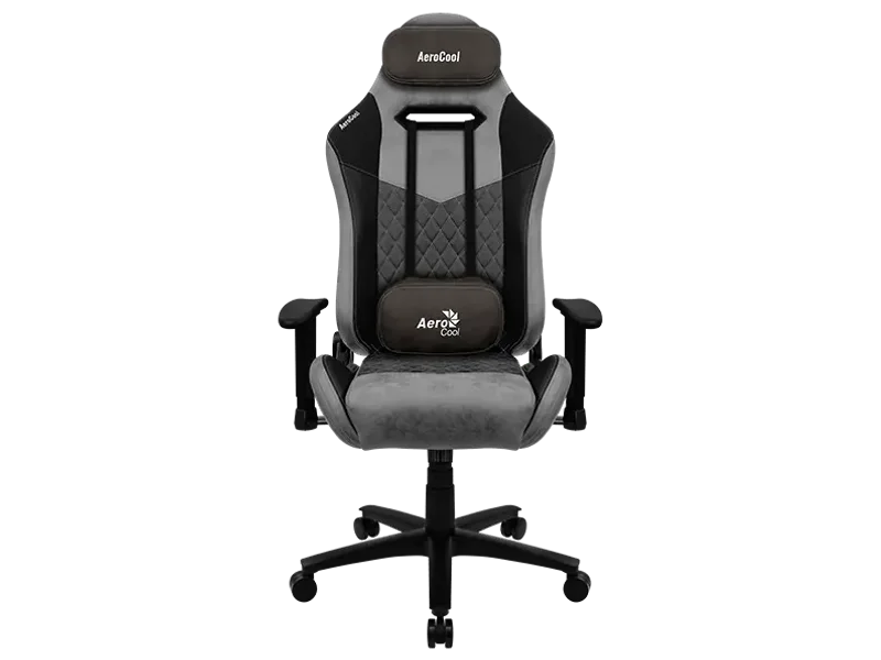 AEROCOOL Duke Areosuede Gaming Chair ( Ash Black )