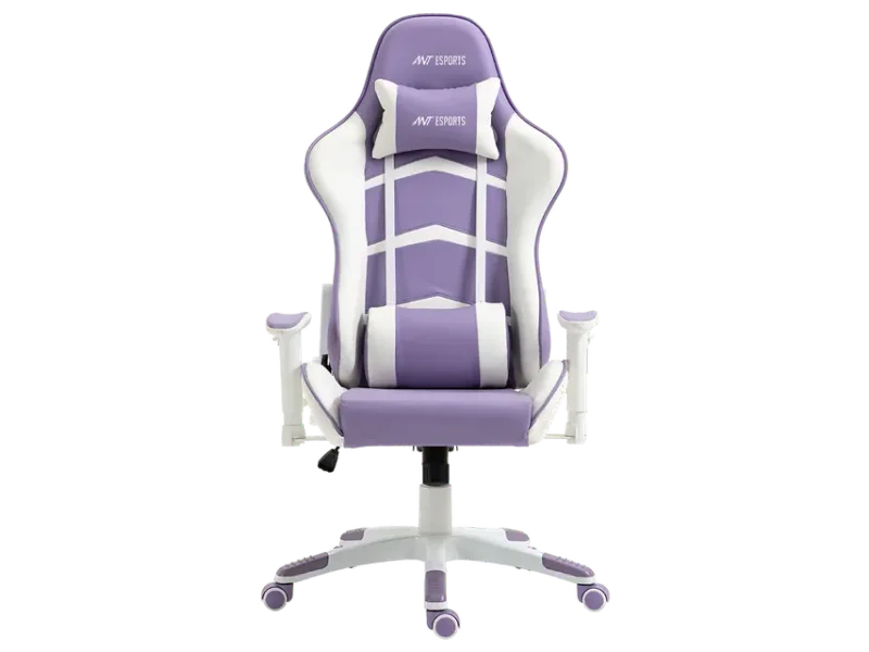 ANT ESPORTS CHAIR 9077 - WHITE & PURPLE