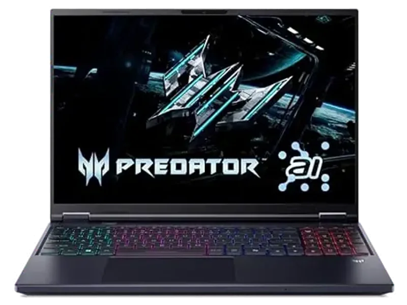 ACER PREDATOR HELIOS NEO 16 NH.QX3SI.001 ULTRA9-275HX, 32GB, 2TB SSD, WIN11 HOME, 16.0 Inch, 8GB-RTX5070 GRAPHICS, 1 YEAR(S), BLACK