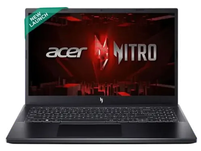 Acer Nitro V15 ANV15-52 Gaming Laptop (13th Gen Intel Core i7/ 16GB RAM/ 512GB SSD/ 15.6 Inch (39.62 cm) FHD IPS Display/ 8GB-NVIDIA GeForce RTX 5060 Graphics/ MS-Office/ Windows 11) UN.QZASI.002
