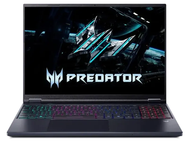 Acer PREDATOR HELIOS NEO 16, Gaming Laptop, Intel Core i9-14900HX, 16GB RAM, 1TB SSD, Windows 11 Home, MS Office, 16.0 inch 180 Hz, NVIDIA GeForce RTX 5070, Black, PHN16-I31, RGB-backlight, UN.U65SI.006