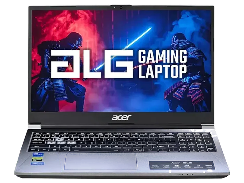 Acer ALG, Intel Core7-240H Processor, NVIDIA GeForce RTX 3050-6GB DDR6, 16GB RAM, 512GB SSD, FHD 15.6"/39.62 cm, 144Hz, Windows 11 Home, Steel Gray, 1.99 KG, AL15G-53, Gaming Laptop