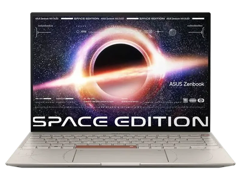 ASUS ZENBOOK 14X OLED SPACE EDITION,14 INCH (35.56 CMS) 2.8K OLED 16:10 90HZ TOUCH, CORE I9-12900H 12TH GEN,THIN&LIGHT LAPTOP (32GB/1TB SSD/WIN 11/OFFICE 2021/TITANIUM/1.4 KG),UX5401ZAS-KN901WS,INTEL