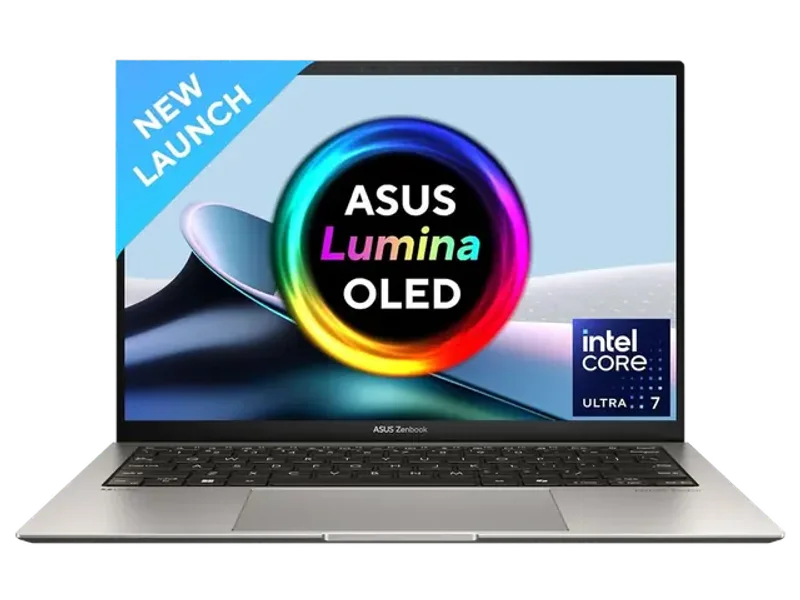 ASUS ZENBOOK S 13 OLED (2024), 13 INCH (33.78CM) 3K OLED 16: 10, INTEL CORE ULTRA 7 155U, BUILT-IN AI, THIN & LIGHT LAPTOP (32GB/1TB SSD/WIN11/OFFICE 2021/BASALT GREY/1 KG), UX5304MA-NQ762WS