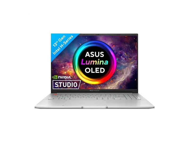 ASUS VIVOBOOK PRO 15 OLED FOR CREATOR, INTEL H-SERIES INTEL CORE I5 13TH GEN 13500H - (16 GB/512 GB SSD/WINDOWS 11 HOME/6 GB GRAPHICS/NVIDIA GEFORCE RTX 4050/120 HZ/65 TGP) K6502VU-MA542WS GAMING LAPTOP (15.6 INCH, COOL SILVER, 1.80 KG, WITH MS OFFICE)