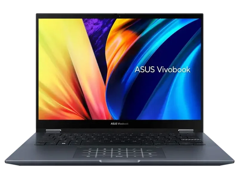 ASUS VIVOBOOK S 14 FLIP (2022), INTEL CORE I5-12500H 12TH GEN, 14" (35.56 CMS) FHD+ 1W, 2-IN-1 LAPTOP (8GB/512GB SSD/WINDOWS 11/OFFICE 2021/ALEXA BUILT-IN/BACKLIT KB/BLUE/1.5 KG), TP3402ZA-LZ501WS