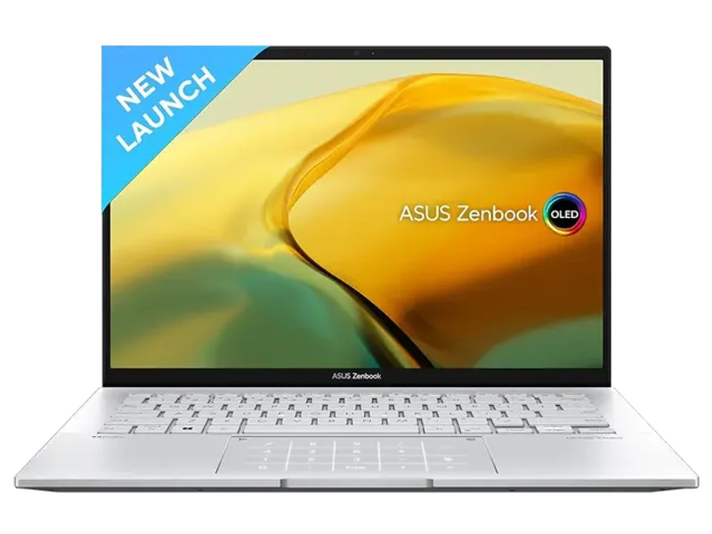 ASUS ZENBOOK 14 OLED (2023), INTEL CORE I5-1340P 13TH GEN, 14" (35.56 CM) 2.8K 90HZ OLED, THIN & LIGHT LAPTOP (16GB/512GB SSD/IRIS XE/WIN 11/OFFICE 2021/75W BATTERY/SILVER/1.39 KG), UX3402VA-KN542WS