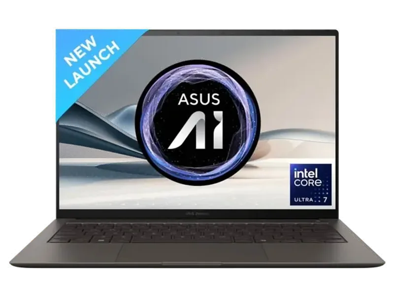 ASUS ZENBOOK S 14 OLED (2024) - NEXT-GEN AI PC, WITH TOUCHSCREEN, INTEL CORE ULTRA 7 - (32 GB/1 TB SSD/WINDOWS 11 HOME) UX5406SA-PZ7761WS | UX5406SA-PZ357WS THIN AND LIGHT LAPTOP (14 INCH, ZUMAIA GRAY, 1.20 KG, WITH MS OFFICE)