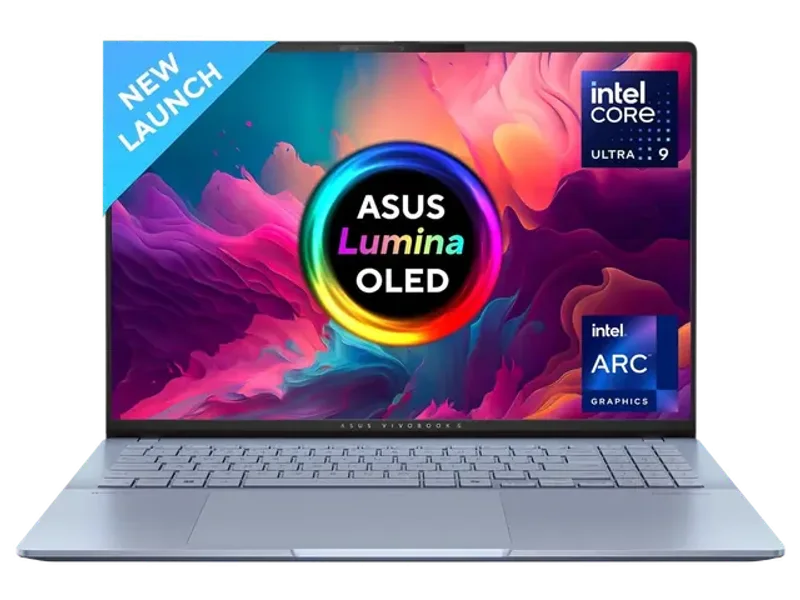 ASUS VIVOBOOK S 16 OLED, AI POWERED LAPTOP, INTEL EVO CORE ULTRA 9 185H (16GB/1TB/INTEL ARC GRPH/40.64 CMS (16) 3.2K/WIN 11 HM) S5606MA-MX951WS