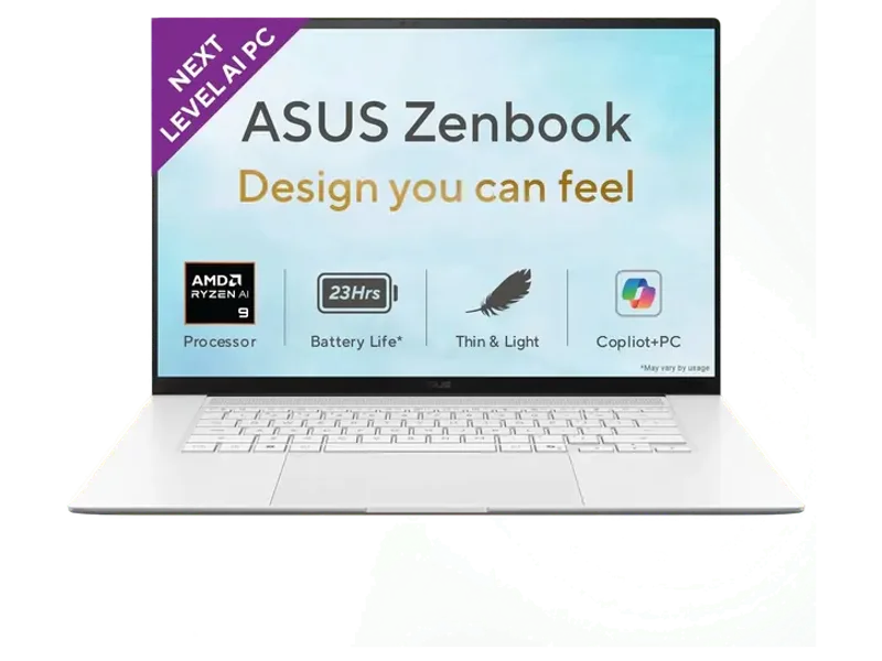 ASUS Zenbook S16 UM5606GA-SR249WS, AMD Ryzen AI 9 465 Processor, 32GB, 1TB, AMD Radeon Graphics 16 inch OLED Touch 3K Resolution, Windows 11 Home, Office Home 2024, M365 Basic-1 Year Validity, Premium AI Laptop, 1 Year Warranty
