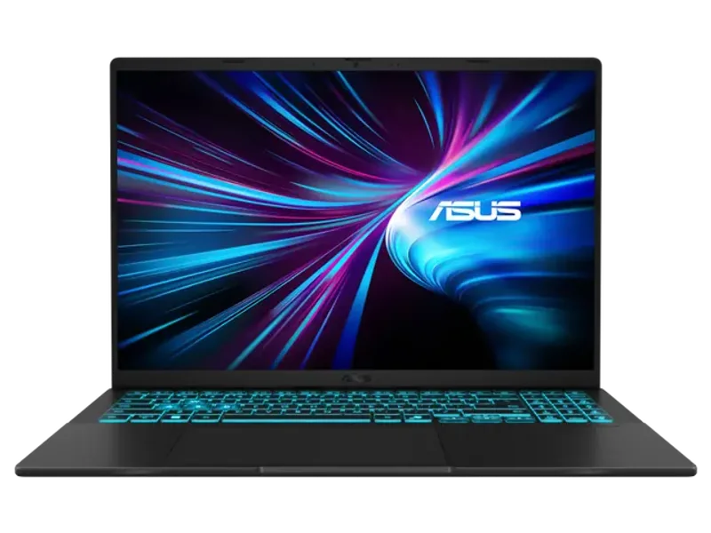 ASUS Gaming V16, Gaming Laptop, Intel Core 5 210H, 16GB, 512GB SSD, GeForce RTX 3050-6GB GDDR6 Laptop GPU, 16 Inch WUXGA, Win 11 Home, MS Office 2024, Black, V3607VJ-RP134WS