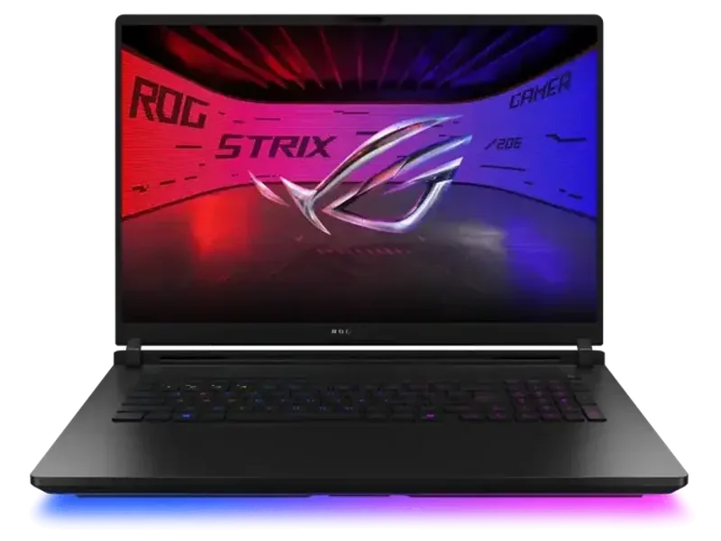 ASUS ROG Strix SCAR 18 G835LWG-TQ343WS, Intel Core Ultra 9 290HX, 64GB RAM, 2TB SSD, Mini LED 18 inch 4K Resolution, RTX 5080 Gaming Laptop, Windows 11 Home, Office Home 2024, 1 Year Warranty