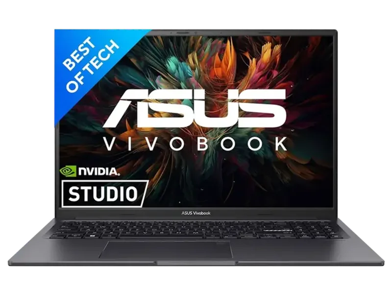 ASUS VIVOBOOK 16X, INTEL CORE I7-12650H 12TH GEN, 16-INCH (40.64 CM) FHD+, CREATOR/GAMING LAPTOP, (16 GB RAM/512GB SSD/8GB RTX 4050/WIN11/BACKLIT/FP/70WHR /BLACK/3.97 KG), K3605ZV-MBN741WS