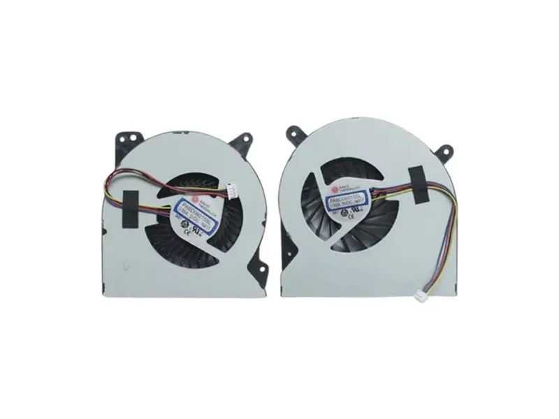 Sparefly CPU GPU Fan Compatible For Asus G750 G750J G750JS G750JM G750JW G750JX 12V Pair Cooling Fan Laptop Cooler