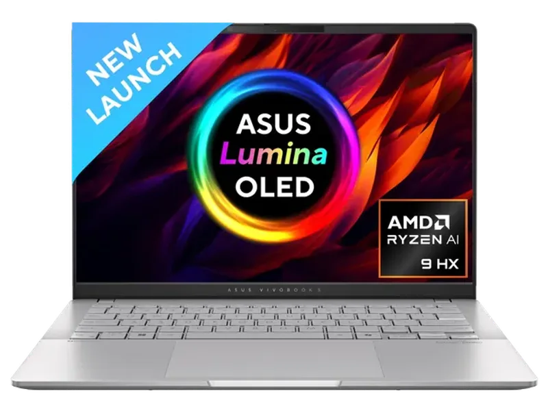 ASUS VIVOBOOK S14 OLED M5406WA-PP962WS [R9-HX370 RYZEN/24GB/512GB SSD/WIN11 HOME+MSO/14.0 INCH/INTEGRATED GRAPHICS /1 YEAR(S)/SILVER]