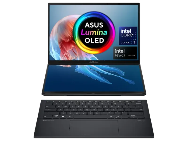 ASUS ZENBOOK DUO OLED 2024 UX8406MA-QL761WS LAPTOP (INTEL CORE ULTRA 7 155H/ 32GB/ 1TB SSD/ WIN11)