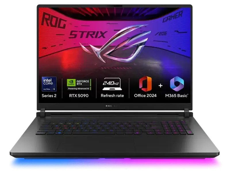 ASUS ROG STRIX SCAR 18 G835LX-SA187WS [ULTRA9-275HX/64GB/2TB SSD/WIN11 HOME+MS24/18.0"/24GB-RTX5090 GRAPHICS/1 YEAR(S)/GREY]