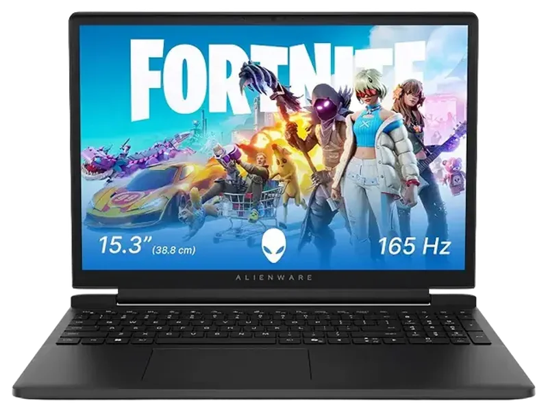 Dell Alienware 15 Gaming Laptop, AI Enabled Intel Core 7 240H, NVIDIA GeForce RTX 5060 8GB GDDR7, 32GB:1TB SSD, 15.3" WUXGA 165Hz 300 nits Display, Alienware Backlit Keyboard, Win 11 + MSO'24, 2.25kg