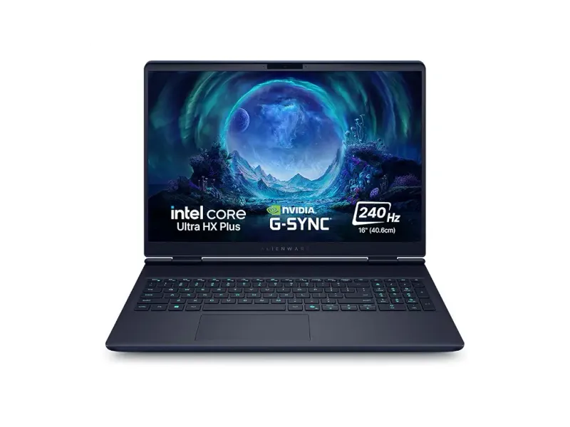 Alienware Dell Aurora 16X Gaming Laptop, AI Powered Intel Core U9-290HX Plus Processor, NVIDIA GeForce RTX 5070 8GB, 32GB RAM, 1TB SSD, 16" WQXGA OLED 240Hz, AlienFX RGB Backlit Keyboard, 2.61kg