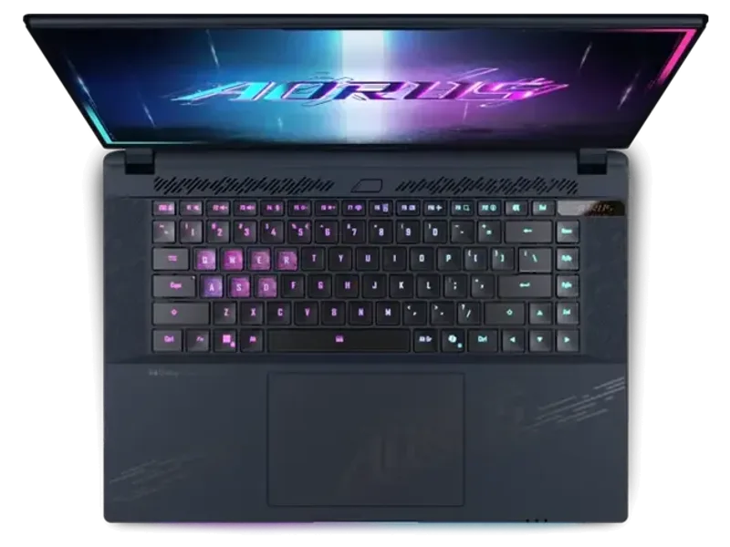 Gigabyte MASTER 16 8XJJ4INE64SH Gaming Laptop, AMD Ryzen 9 8940HX, 32GB DDR5 RAM, 1TB SSD, 16 Inch WQXGA 240Hz OLED Display, GeForce RTX 5070 Ti 12GB, Windows 11