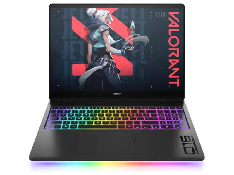 HP OMEN MAX Gaming Laptop 16, Black, Ultra 9 - 275HX (24C) 64 GB DDR5-5600 MT/s 2TB SSD Hard Drive, RTX 5090 24GB, 64 GB DDR5 Windows 11 Home40.6 cm (16) diagonal WQXGA OLED display,240 Hz, 0.2 ms response time
