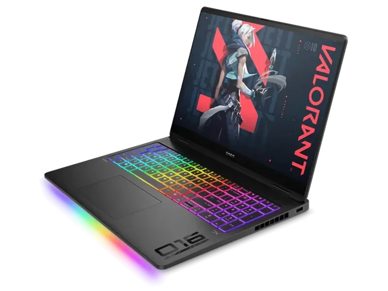 HP OMEN MAX 40.6 CM (16) GAMING LAPTOP 16-AH0189TX, BLACK ULTRA 9 64 GB DDR5-5600 RAM1 TB SSD HARD DRIVE WINDOWS 11 HOME 40.6 CM (16) DIAGONAL, WQXGA, 60-240 HZ, NVIDIA GEFORCE RTX 5090 (24 GB GDDR7)