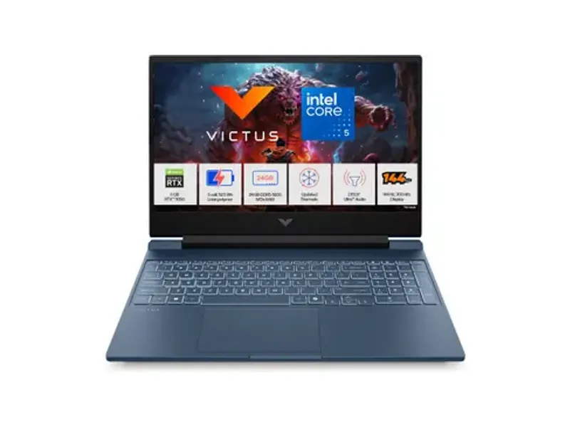 HP Victus Intel Core 5 210H - (24 GB/512 GB SSD/Windows 11 Home/6 GB Graphics/NVIDIA GeForce RTX 4050)...
