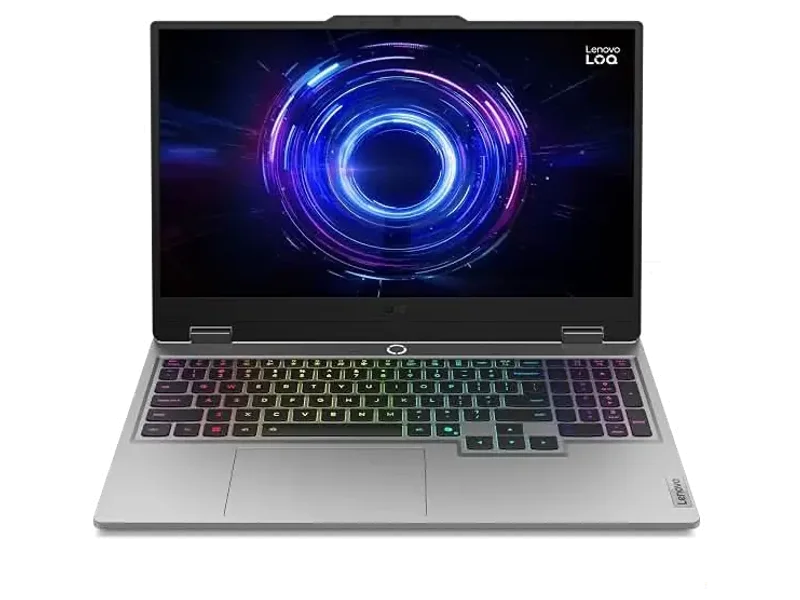 Lenovo LOQ 2025 Intel Core i7-13645HX, NVIDIA RTX 5060 8GB (16GB RAM/1TB SSD/144Hz Refresh Rate/572 AI TOPS/15.6 Inch (39.6cm)/Windows 11/Office 2024/3 Mon. Game Pass/Grey/2.4Kg), 83JE019WIN