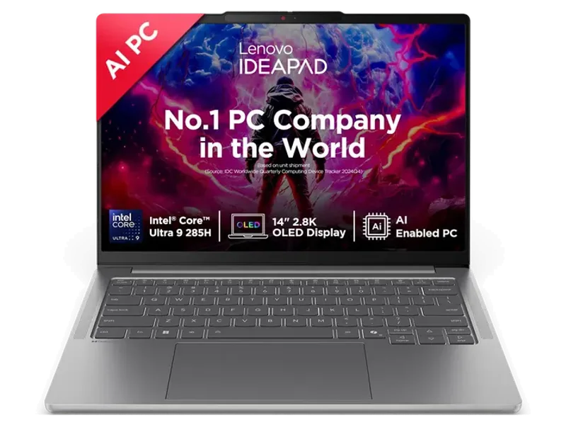 LENOVO IDEAPAD PRO 5 83JK000AIN [ULTRA9-285H/32GB/1TB SSD/WIN11 HOME+MS24/14.0"/INTEGRATED GRAPHICS/1 YEAR(S)/GREY]