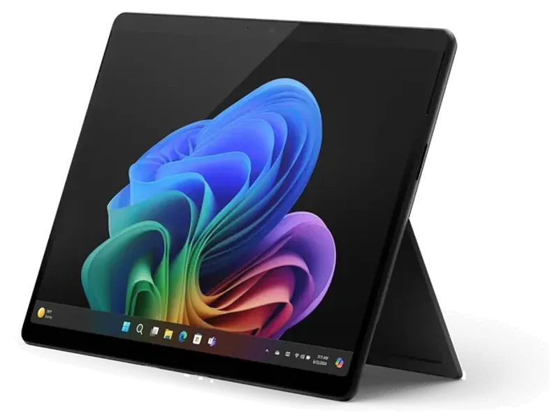 MICROSOFT NEW SURFACE PRO (11TH EDITION) - WINDOWS 11 HOME COPILOT + PC - 13 OLED PIXELSENSE TOUCHSCREEN - QUALCOMM SNAPDRAGON X ELITE (12 CORE) - 16GB RAM - 512GB SSD - BLACK - ZIA-00031