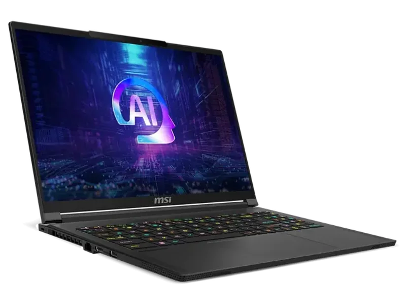 MSI Stealth A16 AI+,AMD Ryzen AI 9 365,41cm QHD+ 240Hz Gaming Laptop(32GB/1TB NVMe SSD/Windows 11 Home/Office 2021/NVIDIA GeForce RTX 4060,GDDR6 8GB/Core Black/2.1KG) A3HVFG-075IN