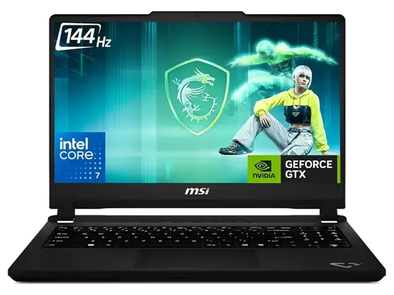 MSI Cyborg 15 Max, Intel 2nd Series. Core 7 240H, 40cm FHD 144Hz Gaming Laptop (16GB/512GB NVMe SSD/Windows 11 Home/NVIDIA GeForce RTX 5060, GDDR7 8GB/Platinum Gray/2Kg) C2WF-103IN